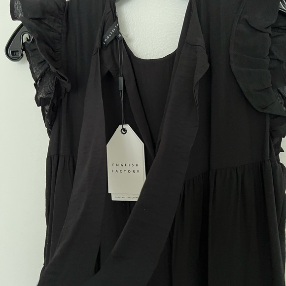 NWT - English Factory flutter sleeve maxi dress - Picture 7 of 11